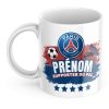 Mug tasse personnalisé supporter du PSG