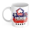 Mug tasse personnalisé supporter de Lille