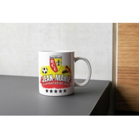 Mug tasse personnalisé supporter de Lens