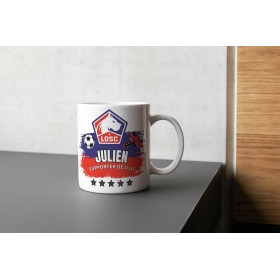Mug tasse personnalisé supporter de Lille