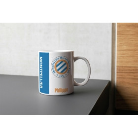 Mug tasse personnalisé Montpellier et prénom