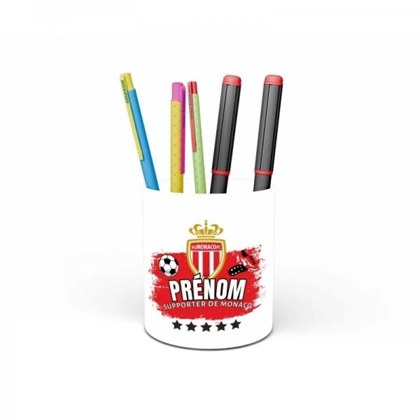 Pot à crayons personnalisé Monaco