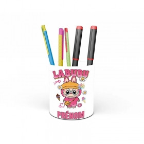 Pot à crayons personnalisé labubu