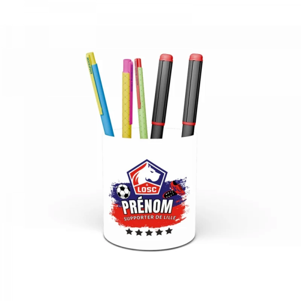 Pot à crayons personnalisé Lille