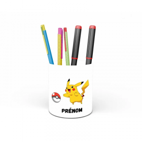 Pot à crayons personnalisé Pikachu