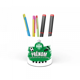 Pot à crayons personnalisé Saint Etienne