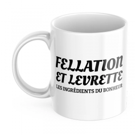 Mug tasse personnalisé fellation levrette