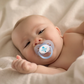 Tétine personnalisée futur fan de l'om