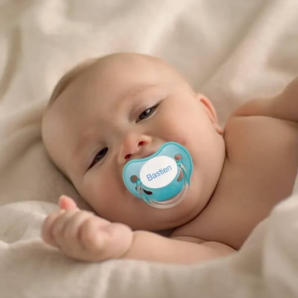 Tétine personnalisée Chupa bleu