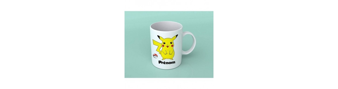 Tasse personnalisée dessin animé, film, série et divers