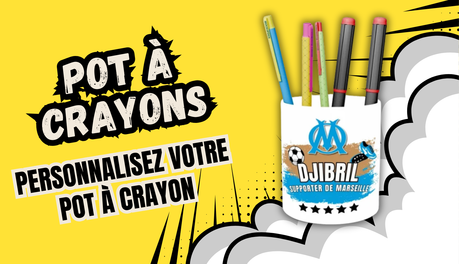 Pot à crayons